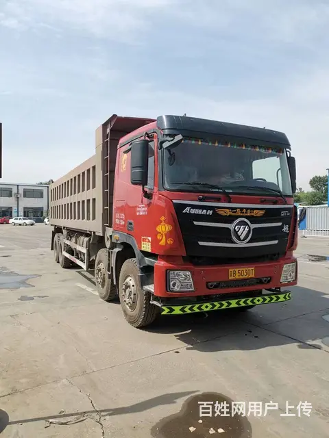19年国五欧曼GTL重型前四后八自卸车，货箱8米6的图片