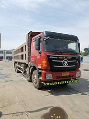 19年国五欧曼GTL重型前四后八自卸车，货箱8米6