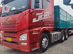 二手牵引车21年5月解放JH6 480马力 带液缓