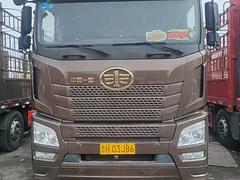 出售二手解放9.6米高栏载货车 前四后八 国五排放