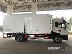 昆山东风天锦解放J66.8米冷藏车拉冻品保鲜
