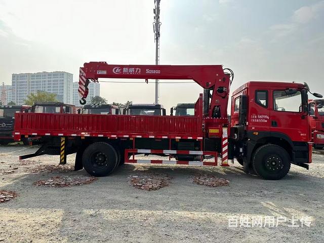 东风单桥8吨四节臂随车吊 零首付提车利息低的图片