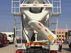 池州干混砂浆车粉料物料车25方砂浆车28方干混砂浆车新款厂家