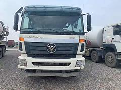 出售18年二手大20方欧曼搅拌车375马力前四后八