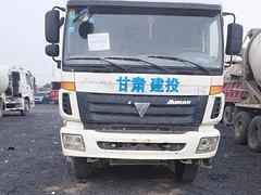 出售10方二手欧曼搅拌车后八轮 中集凌宇上装 国三