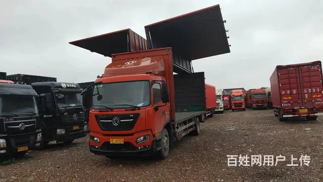 2020年7月东风天锦8.3米电动飞翼 极品车况的图片