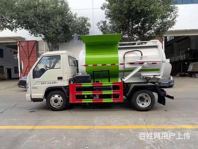 小型餐厨垃圾车体积小可进出地下车库全国售后有保障的图片