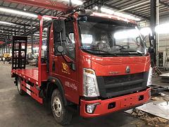 蓝牌拖板车 拖60-120挖机平板拖车 厂家包上牌