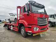 重汽豪沃18吨平板拖车 挖机拖车 分期上户一条龙服务