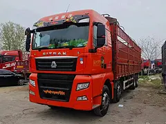 出售二手汕德卡货车，九米六高栏，德国曼480马力
