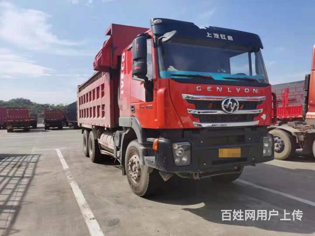 双胞胎姐妹 杰狮 自卸车 后八轮 6米箱 原版国5的图片