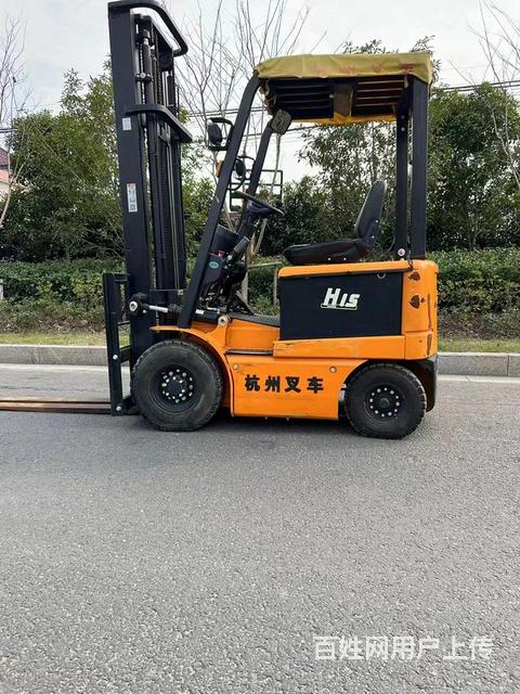 杭州1.5吨举高4米二手叉车 仓储环保电动叉车出售的图片