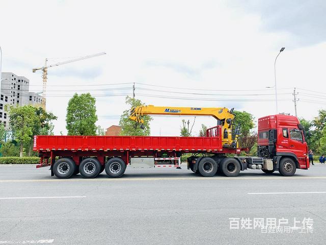 东风大黄牌挂车随车吊支持零首付购车无压力的图片