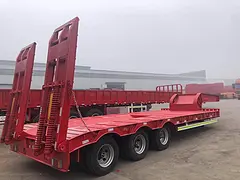 订做挖掘机平板运输车