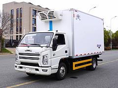 江铃顺达冷藏车4.2米箱体蓝牌冷链车上户无忧可分期