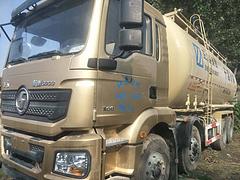 急售轻型二手德龙砂浆罐车 散装水泥罐车300马力