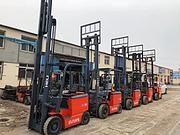 4米电动叉车，合力1.5吨二手叉车手续齐全