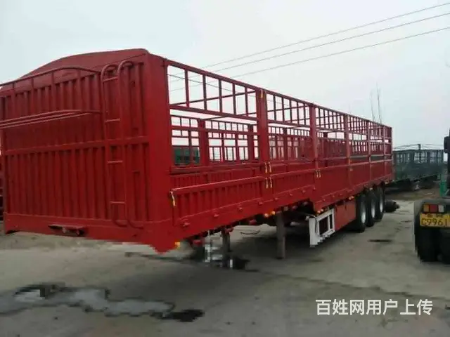 ​13米高低板花篮半挂车 ，轻量化设计，全车高强的图片