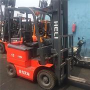许昌二手电动小型叉车 3t6米合力品牌堆高叉车出售