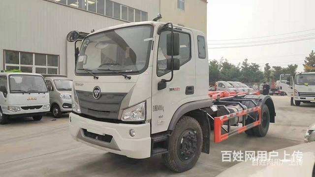 东风钩臂垃圾车垃圾收集车环卫车辆车到付款的图片