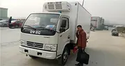 东风多利卡 4.2米厢式冷藏车 现车促销包送车