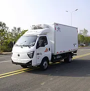 飞碟缔途CNG+汽油冷藏车 冷链运输神器可油可气