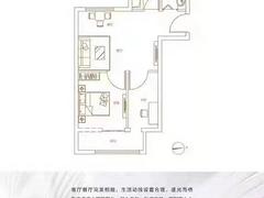 出售狮子城东南小两居通透户型毛坯62平33万随时看房