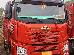 国五解放JH6九米六高栏平板载货车  个人户包提档