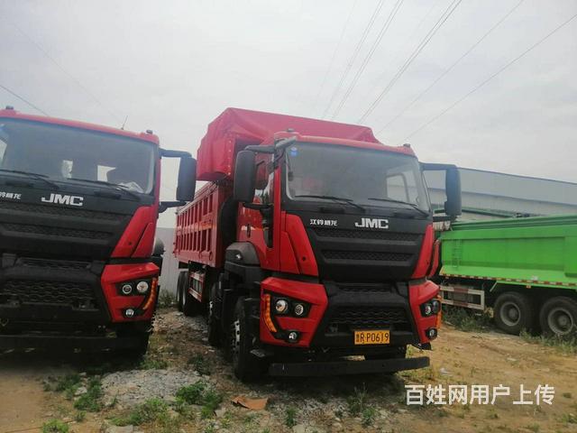 新车国五江铃威龙自卸车 7.6米大箱 390马力的图片