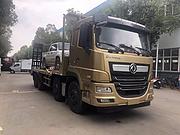 厂家直销 东风前四后八平板车 拖40吨挖机平板拖车