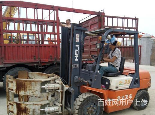 二手软夹包/平包夹叉车3.5吨,二手圆夹抱叉车转让的图片