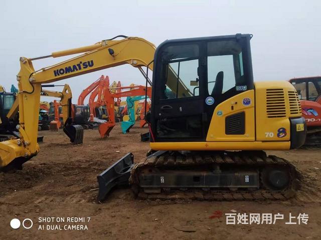 佛山地区出售二手挖掘机小松70手续齐全带质保