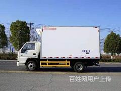 江铃顺达宽体负5度鲜果冷藏车加微信价格更低