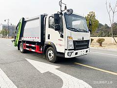 重汽国六豪沃国六压缩式垃圾车  促销价格