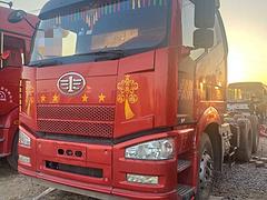 17年寒区版国五解放J6P 锡柴420马力牵引车