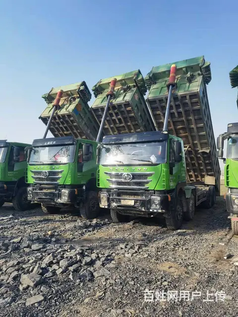 转让7.4米二手杰狮自卸车18年国五前四后八可按揭的图片