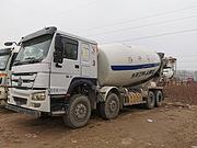 18年二手豪沃大20方搅拌车 380马力 前四后八