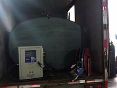 机械伪装加油车，箱货加油车价格，不上户油罐车