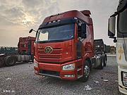 500马力二手解放牵引车 国五 双驱轻体锡柴动力