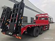 东风平板车 后八轮钩机拖板车 小中型平板车 哪里买便宜