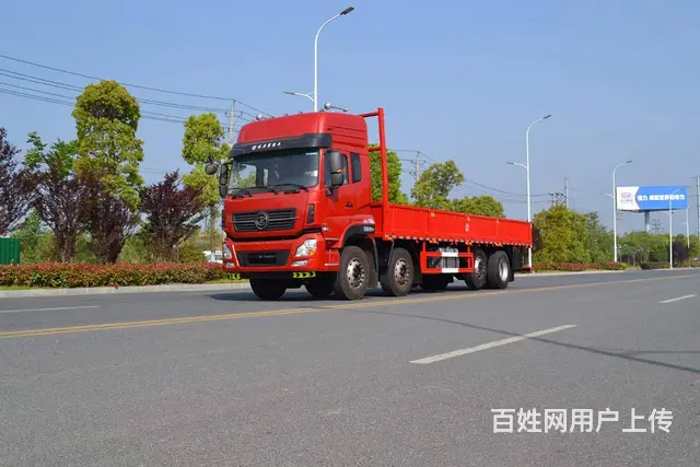 厂家直供程力前四后六载货平板拉20吨上高速不超重的图片