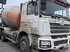 15年二手德龙搅拌车 大12方搅拌车 后八轮搅拌车
