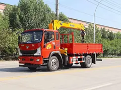 国六山区专用包上户 重汽短轴8吨随车吊便宜卖可分期