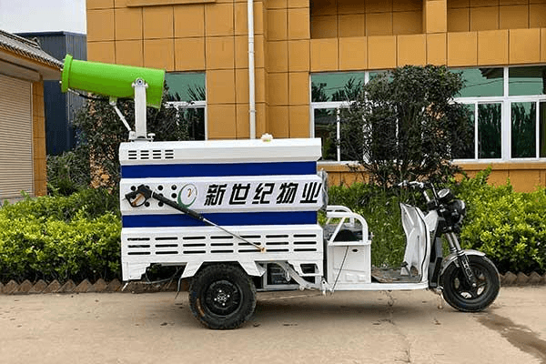 电动三轮600L高压清洗