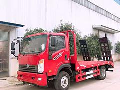 蓝牌挖机平板运输车 生产厂家支持分期付款