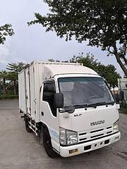 16年庆铃单排单轮厢式货车，可分期付款