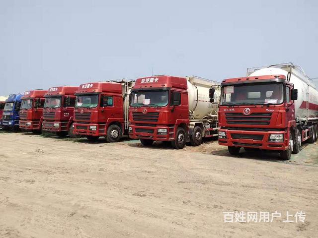 资阳出售大量二手散装水泥罐车 二手砂浆车的图片