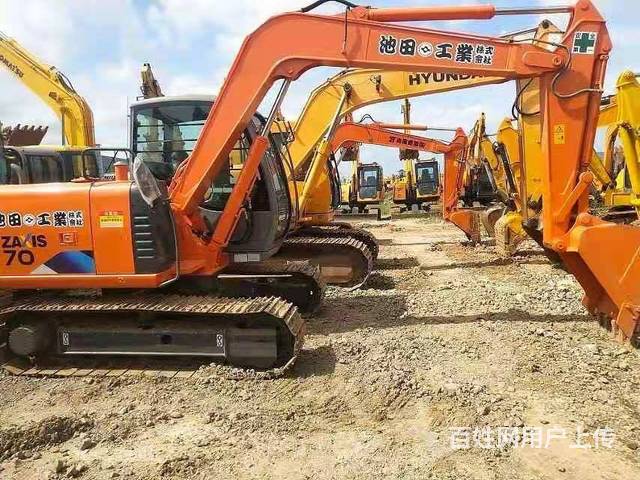 出售二手挖掘机日立70手续齐全质保两年包邮支持分期的图片