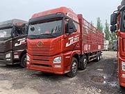 9米6高栏载货车，前四后八，19年9月解放JH6，