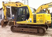 低价二手小松120-6挖机 底盘新 动作快 手续全